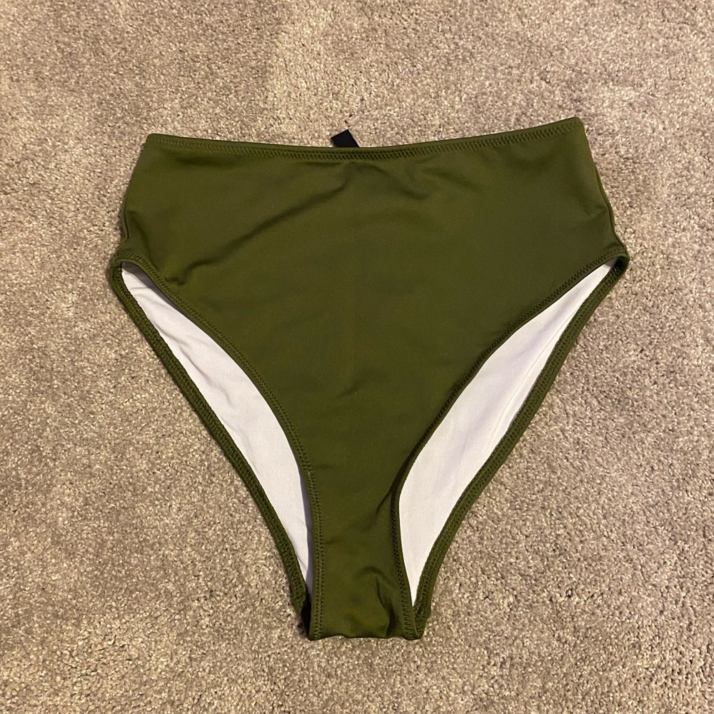 PINK High Waisted Bikini Bottoms